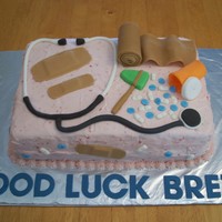 Fair Well Cake For A Doctor 