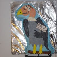 30Th Ol Buzzard My friends 30th birthday - no quite over the hill - cake