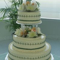 Bethany & Kevin's Cake This is the cake I made for my daughter's wedding.