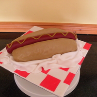 Hot Dog Cake 