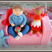 Olivia's Cake - In The Night Garden This cake was for my granddaughters 1st birthday. Time ran out and I had to forgo some of the finer details and finish I would have liked...