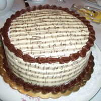 For A Musical Friend White chocolate transfer was a b**** to do.