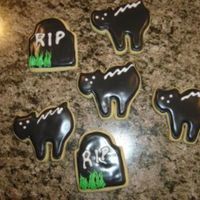 Cats And Tombstones I was trying out my new cutters. I was a little short on time, but I like the new cutters.