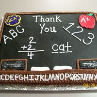 Teacher Appreciation Done for the teachers at my son's school for TA week.