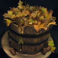 Basket Of Fall Leaves Inspiration from all the cakes on this website