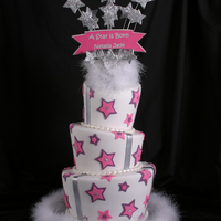 A Star Is Born Baby Shower cake.