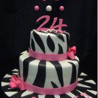 Zebra Stripe Cake Inspiration from cakes on this website