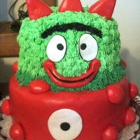 Yo Gabba Gabba Birthday Cake 