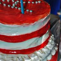 Cat In The Hat For Alex's 4th birthday we had Cat's Hat for the cake! We also had "thing one thing two" cupcakes and green eggs and *...