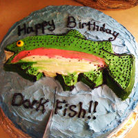 Dork Fish My hubby's birthday cake. He is a fan of Bill Engvall.