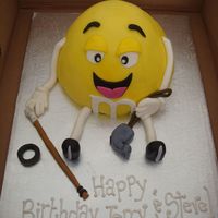 M&m Ringette Cake 