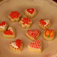 Cookies Some extra cookies that I didn't put on sticks.