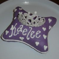 My First Pillow Attempt this is my first attempt at a pillow and it was much smaller than the directions. I took a rectangle cake and cut it in half. Not htinking...