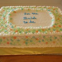 Lattice And Drop Flowers This is a marble cake for my nephews Bride, Lots of drop flowers.