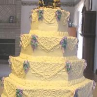 Wedding Cake For Friends Have only done a few wedding cakes and I think this is my favorite yet.