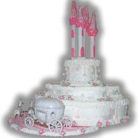 Castle Cake For Princess Party made for friends daughters birthday party