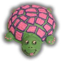 Turtle Lover Little Girls Cake this was made for a little girl who loves turtles :o)