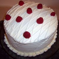 Rasberry Cake (First Try At A "pretty Cake") 