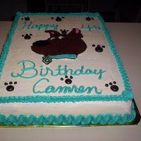 Scooby Doo Birthday I need to work on my handwriting and spacing on the cakes now......