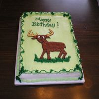 Birthday Cake For A Hunter 