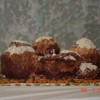 Rock Climbing My son's rock-climbing birthday party. He wanted a mountain range!