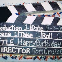 Lights, Camera, Action! Neighbor's 75th birthday - same birthday as Tom Cruise and he tells people he hopes they don't confuse him with Tom Cruise every...