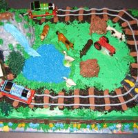 Thomas In The Country My great nephew's 3rd birthday was in a caboose at McDonald's, with a Thomas theme. He loves Thomas, and tractors, and anything...