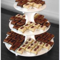 Monogrammed Petit Fours Made for a reception held the day after the wedding, there were 25 each: Raspberry Amaretto, Orange Ginger, Chocolate Espresso and...
