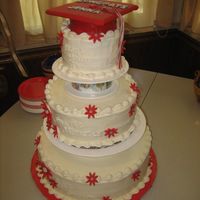 Graduation Cake first tired cake