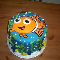 Nemo Cake Here is a picture of a cake I did recently...had very short notice and the couple was taking it 4 hours away. So...I had to come up with a...