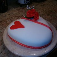 2Nd Attempt At Fondant i will keep trying until i can create a masterpiece like some of the other beautiful cakes on this site.