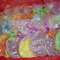 Dozen I made these for my dad's 57th birthday. They look kinda girly cause the colors, but it's what I had on hand. It looks kinda...