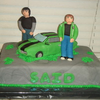 Ben Ten Cake I made this cake for my son's birthday, along with cookies and cupcakes.