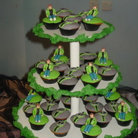 Ben Ten Alien Force Cupcakes 