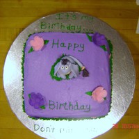 Eeyore Birthday Cake 