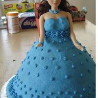 Blue Barbie Chocolate Pecan Spice cake (new recipe, very good!)with cinnamon BCI havn't done one of these in a while, i was happy!