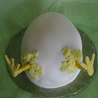 Easter Egg Cake I got the idea off of here; cant remember who though! Made this for an FFA auction held on friday, and thought it would be a perfect fit...