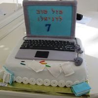 Laptop Cake 