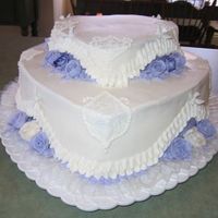 Declaration Of Love Heart cake