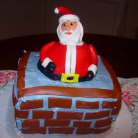 Very First Gumpaste Figure--It Shows! I'm entered in our state fair in the holiday category, so I thought I would practice. Boy do I need alot. I do like working with the...