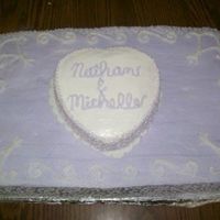 Lace & Scroll Bridal Shower Cake Thanks to another CC member whom I adapted this idea from (don't know who it was). This is probably my best cake so far outside of...