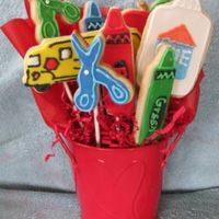 Teacher Bouquet NFSC with Michele Foster's Fondant