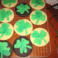 St. Patricks Day Cookie Order The White cookies are NFSC with Gemini's icing on them. The chocolate ones are Pumpkin Waffles recipe. They are all sprinkled with...
