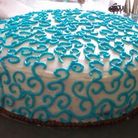 Fhe_Dan_Ward_Cake_Hannah_097.jpg This cake is just a practice cake, everything done with buttercream frosting. Devils food cake with raspberry cream cheese yogurt filling....