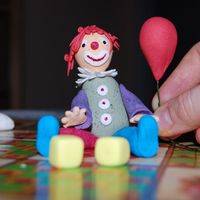 Clown In Gumpaste 