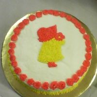 Holly Hobby This is my first cake for Wilton Course 1.