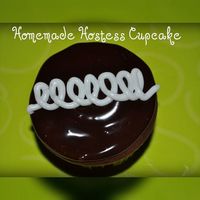 My Homemade Hostess Cupcake My imitation of a Hostess cupcake, with cream filling too! They were sooo tasty!