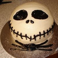Jack Skellington Made on request for a 5-year-old little girl's birthday.