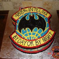 488Th Intelligence Squadron Patch For our Chief's going away. It's our squadron patch. I hate those dark colors!