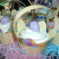 Easter Basket Cupcakes 